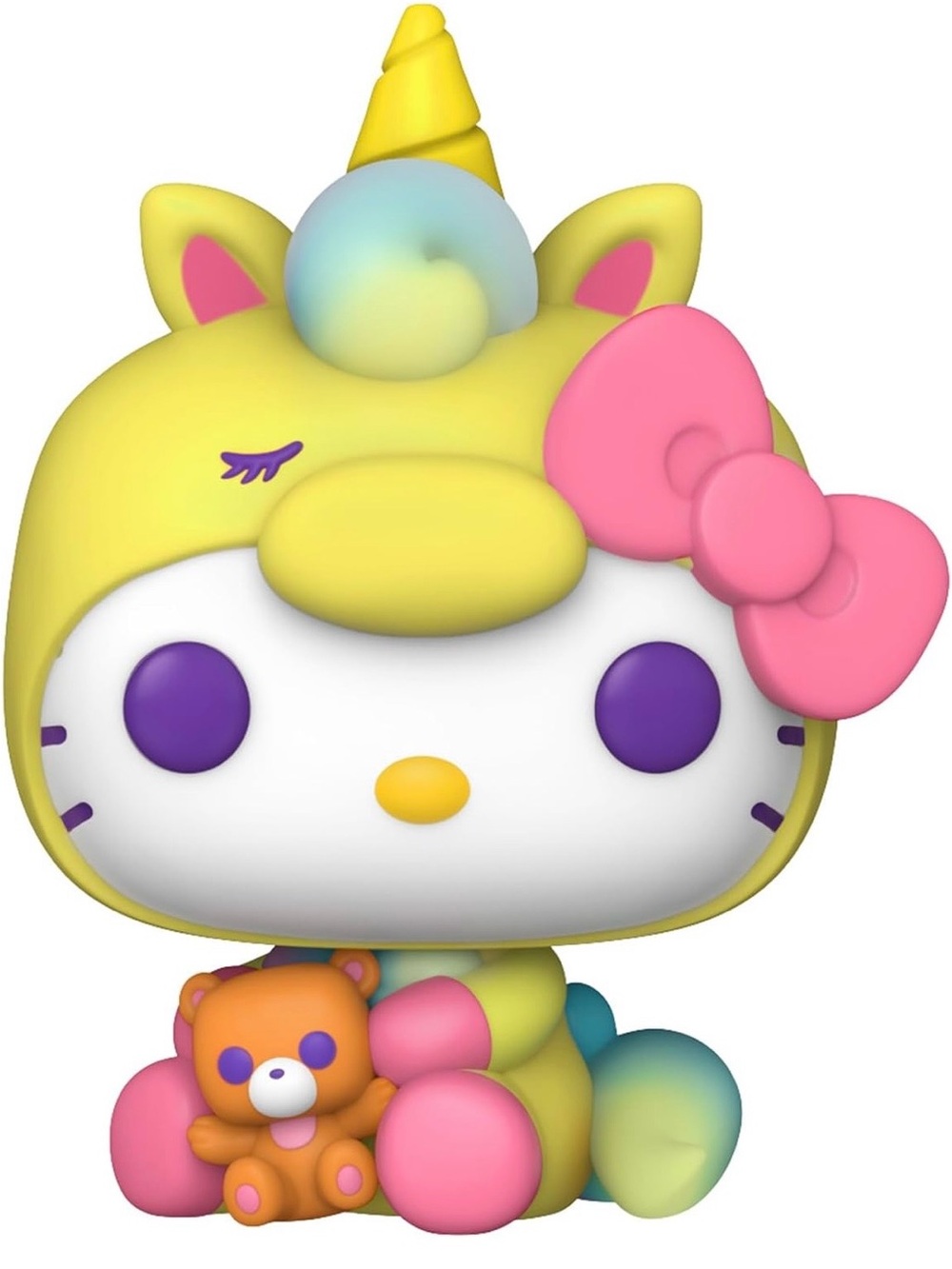 Funko Hello Kitty & Friends Yellow Pink Multicolor Pop! Vinyl Figure #58 - Picture 2 of 3